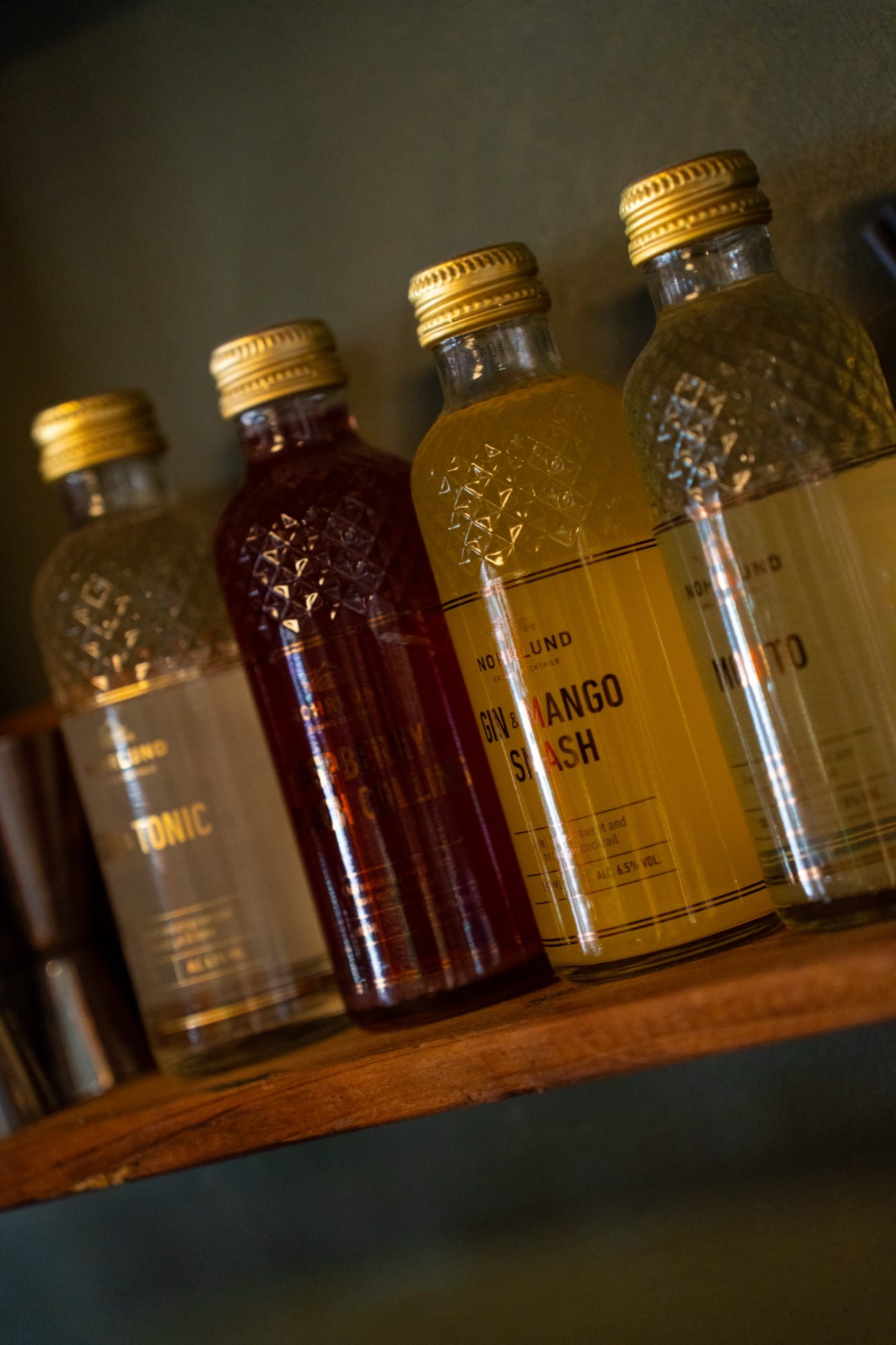 Café 48 – drinks flasker
